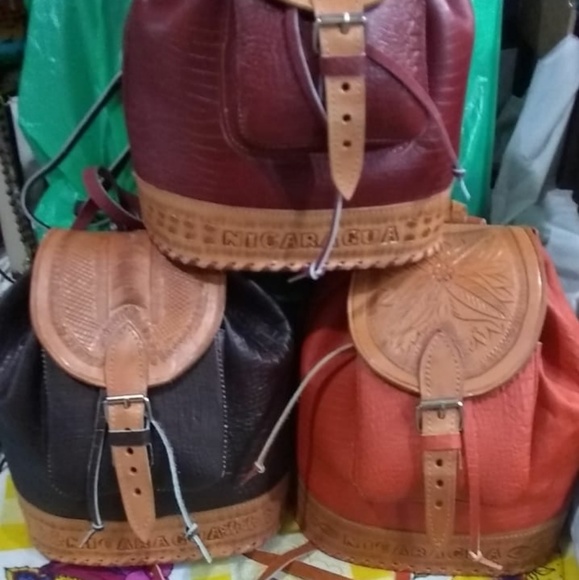 Leather backpacks ackpacks - Picture 7 of 7